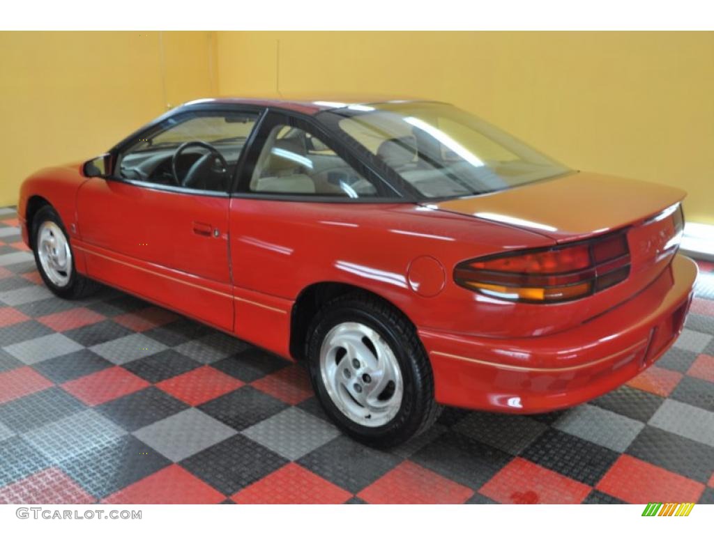 1993 S Series SC2 Coupe - Medium Red / Gray photo #4