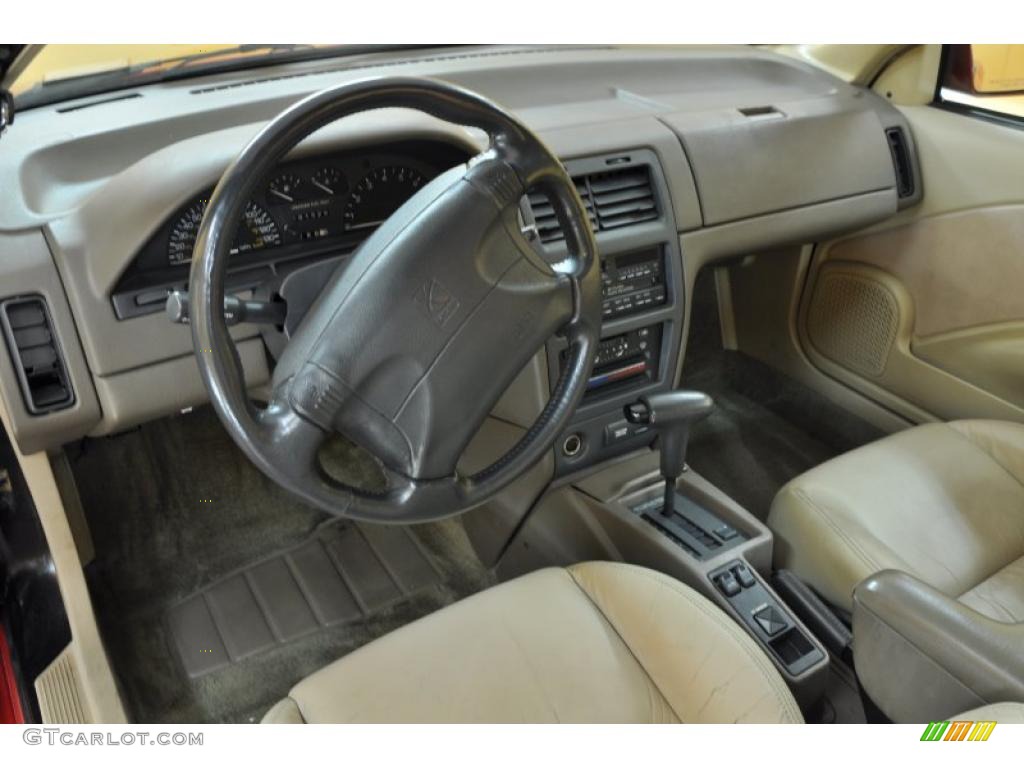 1993 S Series SC2 Coupe - Medium Red / Gray photo #7