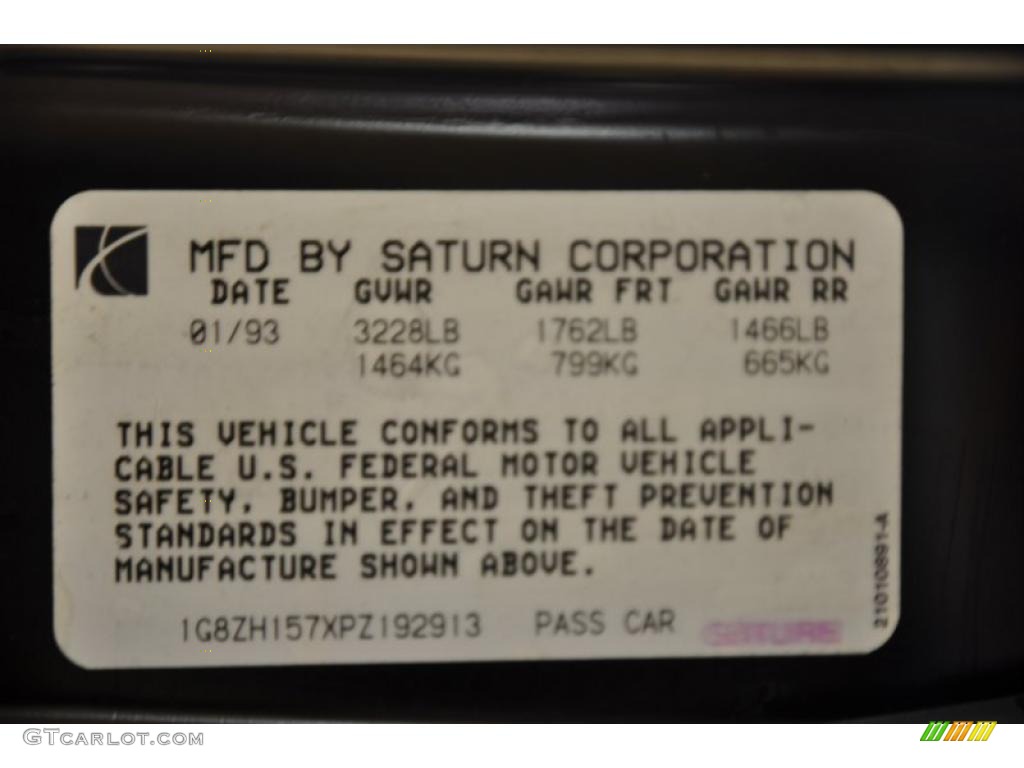 1993 S Series SC2 Coupe - Medium Red / Gray photo #10