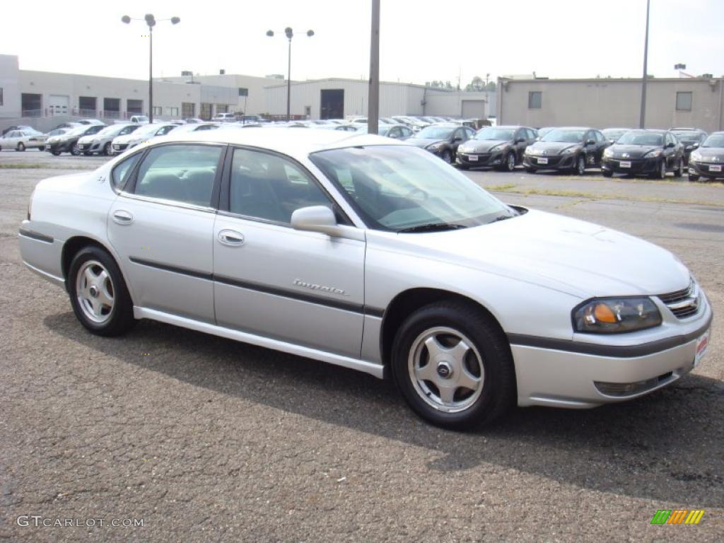 2002 Impala LS - Galaxy Silver Metallic / Medium Gray photo #1