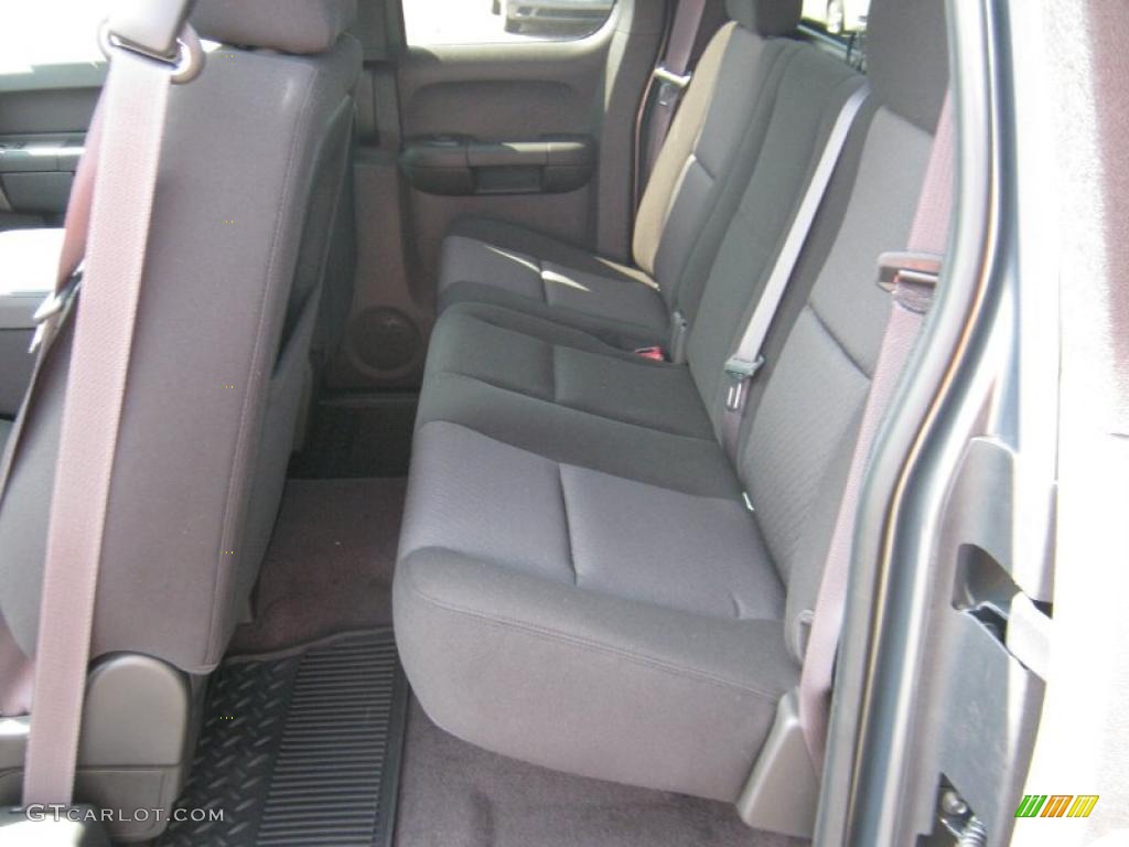 2011 Silverado 1500 LT Extended Cab 4x4 - Taupe Gray Metallic / Ebony photo #14