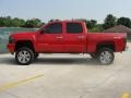 2007 Victory Red Chevrolet Silverado 1500 LS Crew Cab 4x4  photo #6