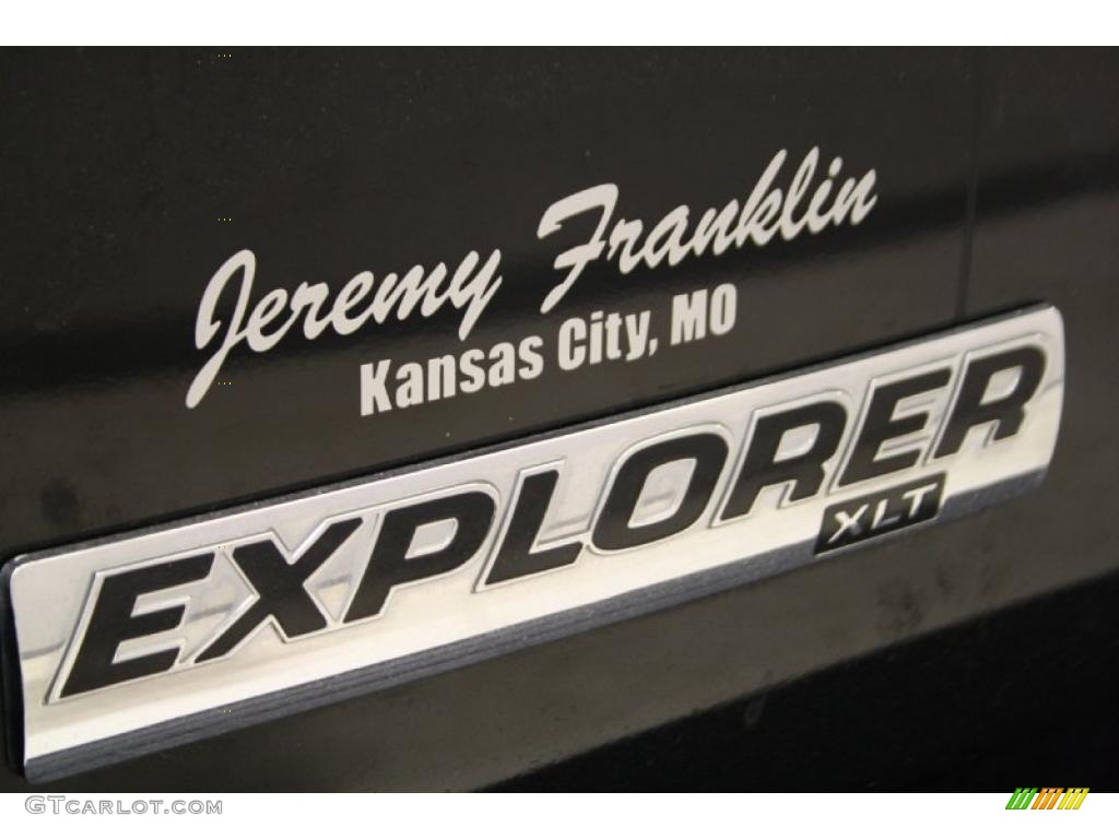 2008 Explorer XLT - Black / Camel photo #43