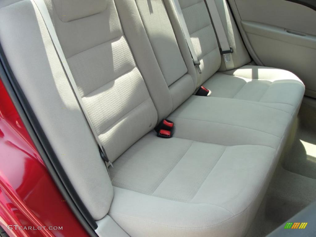 2008 Fusion S - Redfire Metallic / Medium Light Stone photo #28