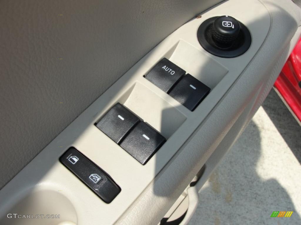 2008 Fusion S - Redfire Metallic / Medium Light Stone photo #34