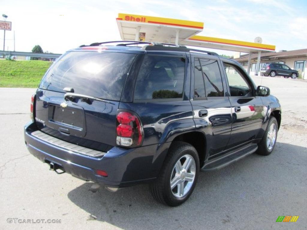 2007 TrailBlazer LT 4x4 - Imperial Blue Metallic / Ebony photo #6