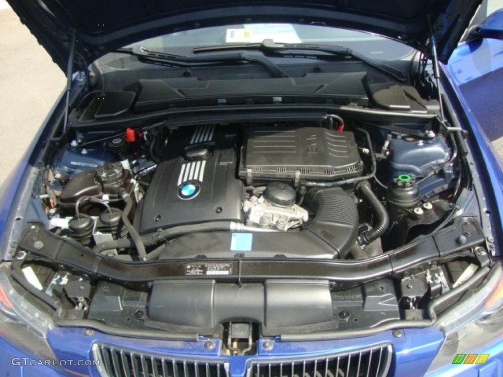 2007 3 Series 335i Sedan - Montego Blue Metallic / Black photo #22