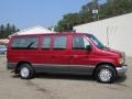 Electric Current Red Metallic - E Series Van E150 Club Wagon Passenger Photo No. 10