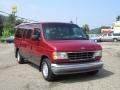 Electric Current Red Metallic - E Series Van E150 Club Wagon Passenger Photo No. 12
