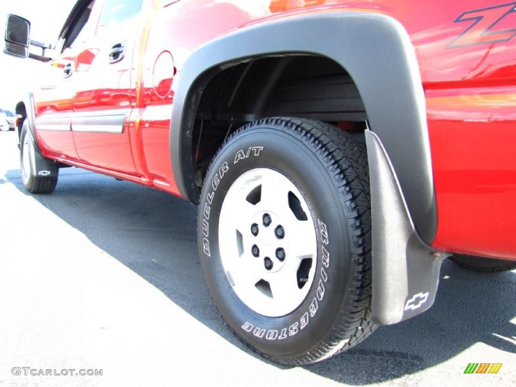 2006 Silverado 1500 Z71 Crew Cab 4x4 - Victory Red / Dark Charcoal photo #14