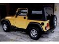 2000 Solar Yellow Jeep Wrangler Sport 4x4  photo #9