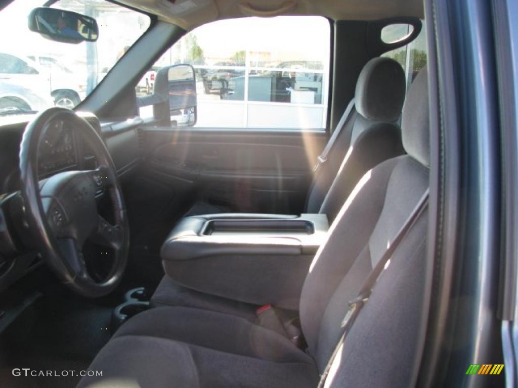 2007 Sierra 2500HD Classic SLE Crew Cab 4x4 - Stealth Gray Metallic / Dark Charcoal photo #4