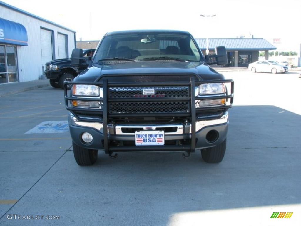 2007 Sierra 2500HD Classic SLE Crew Cab 4x4 - Stealth Gray Metallic / Dark Charcoal photo #12