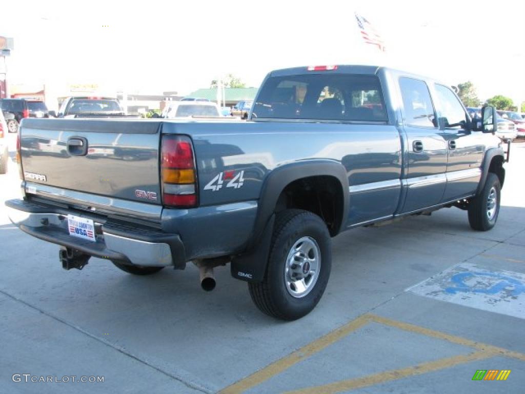 2007 Sierra 2500HD Classic SLE Crew Cab 4x4 - Stealth Gray Metallic / Dark Charcoal photo #15