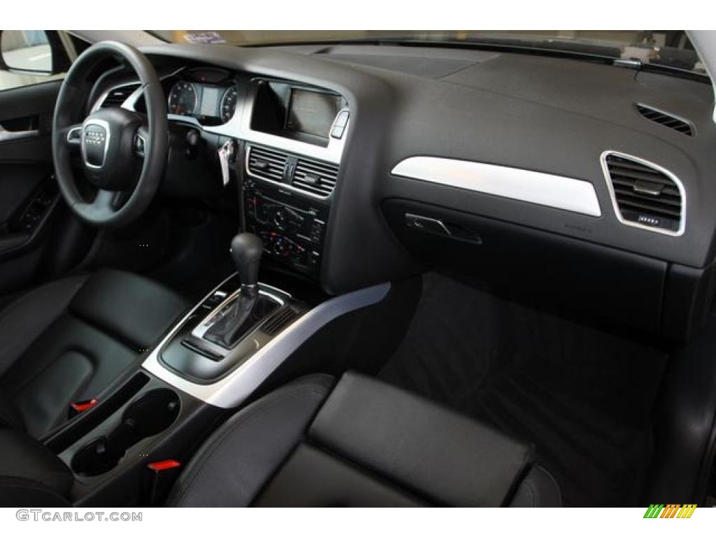 2009 A4 2.0T Sedan - Brilliant Black / Black photo #9