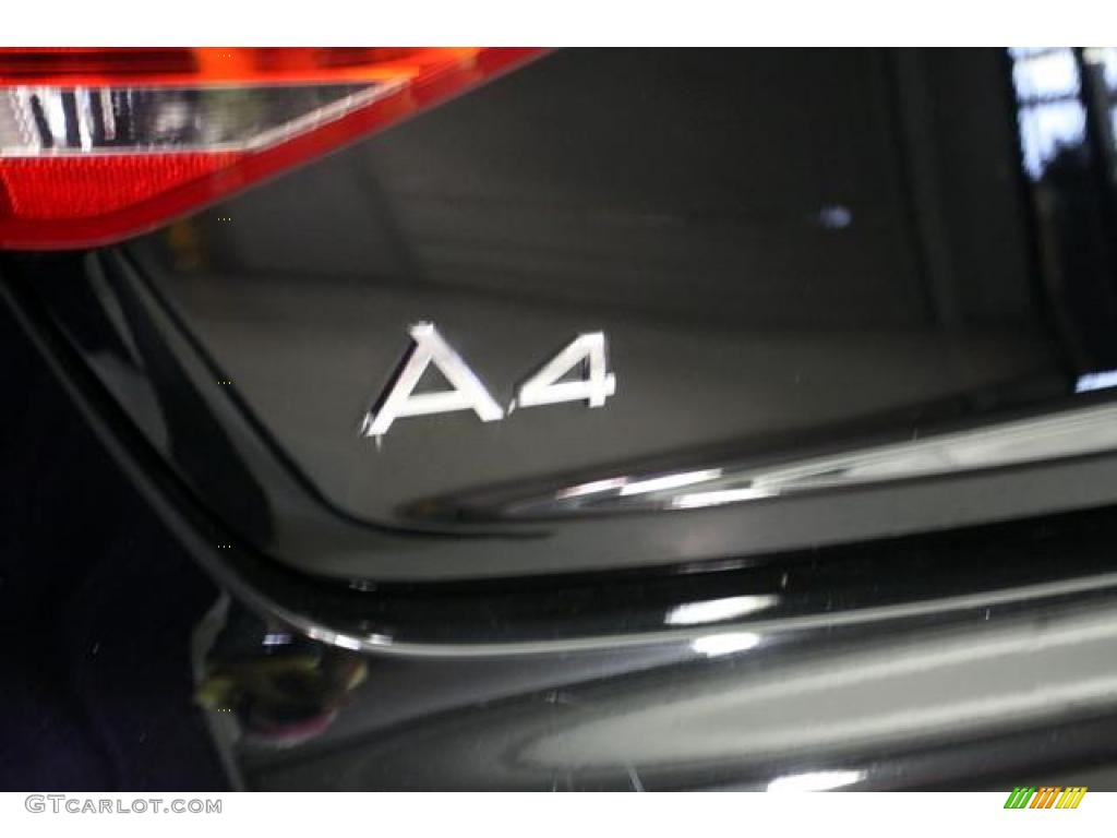 2009 A4 2.0T Sedan - Brilliant Black / Black photo #10