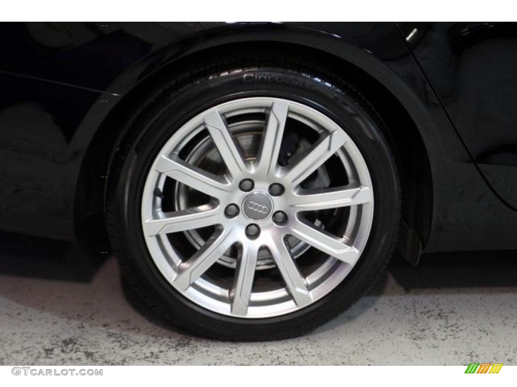 2009 A4 2.0T Sedan - Brilliant Black / Black photo #13