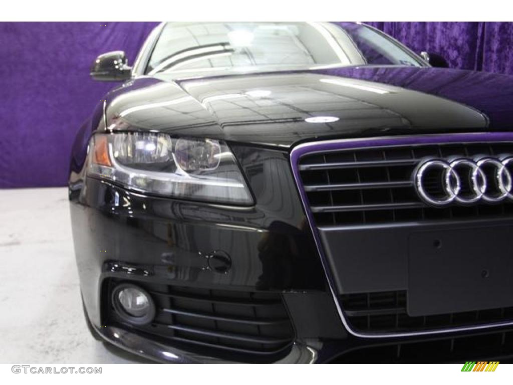 2009 A4 2.0T Sedan - Brilliant Black / Black photo #16