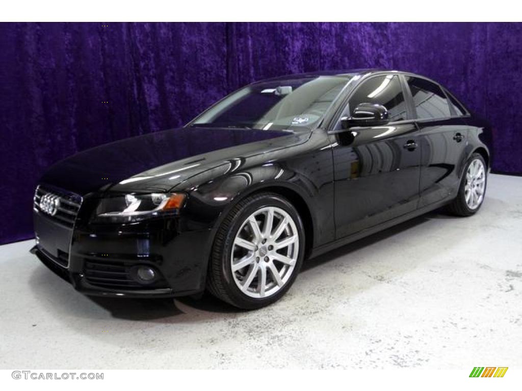 2009 A4 2.0T Sedan - Brilliant Black / Black photo #20