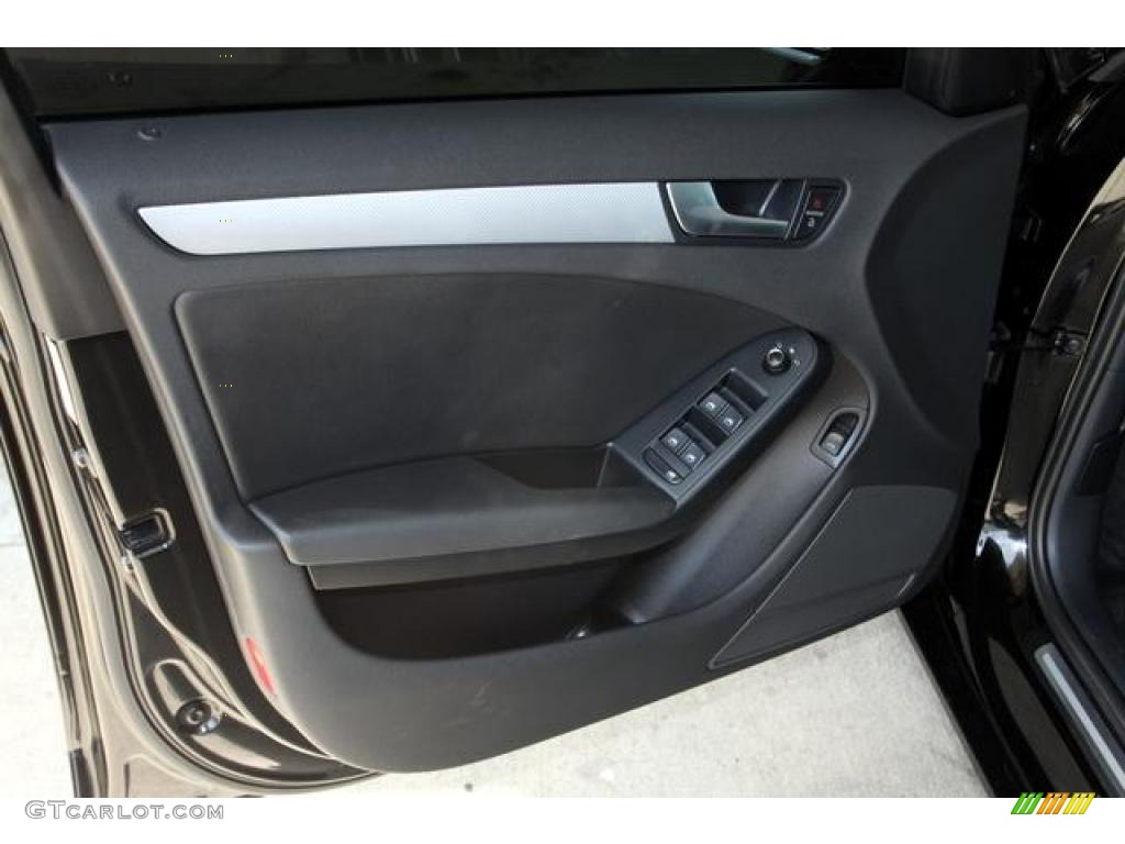 2009 A4 2.0T Sedan - Brilliant Black / Black photo #31