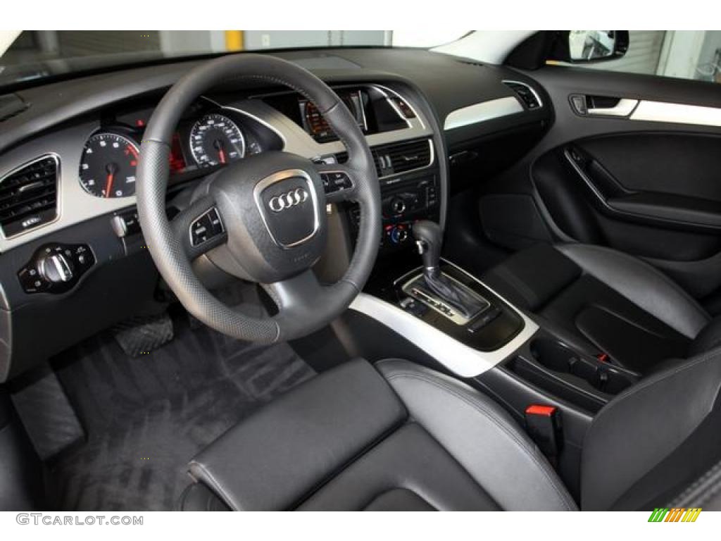 2009 A4 2.0T Sedan - Brilliant Black / Black photo #33