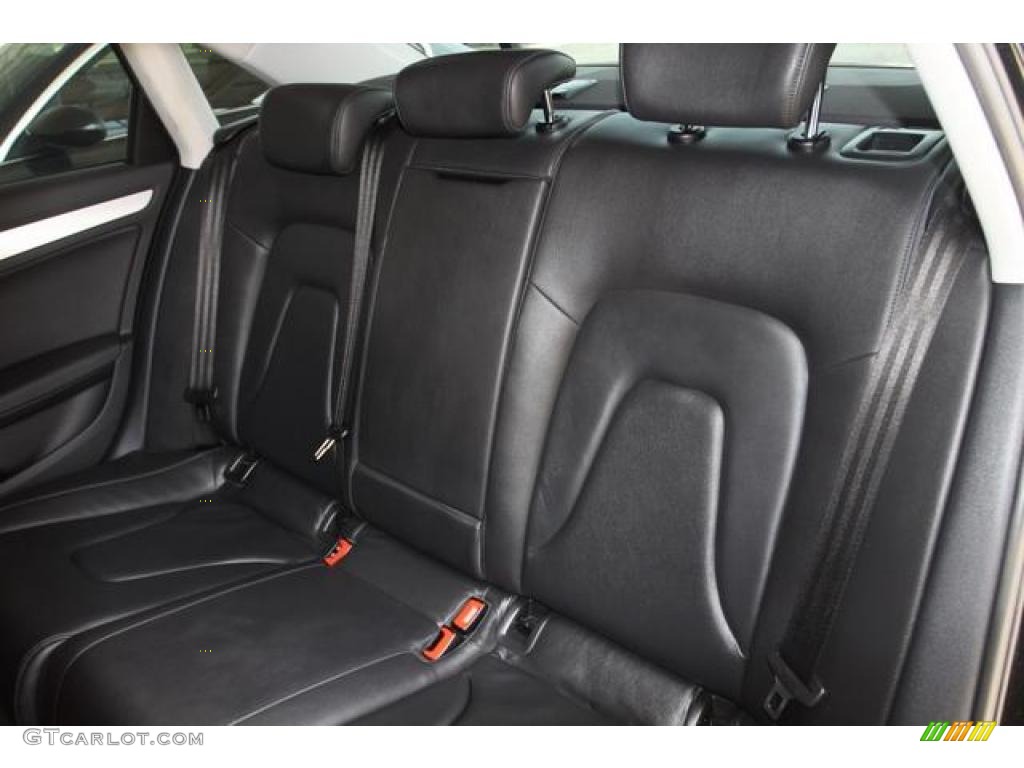 2009 A4 2.0T Sedan - Brilliant Black / Black photo #34