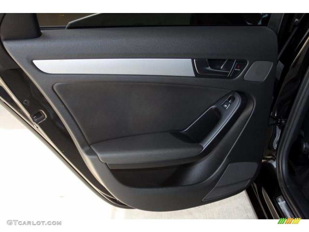 2009 A4 2.0T Sedan - Brilliant Black / Black photo #35