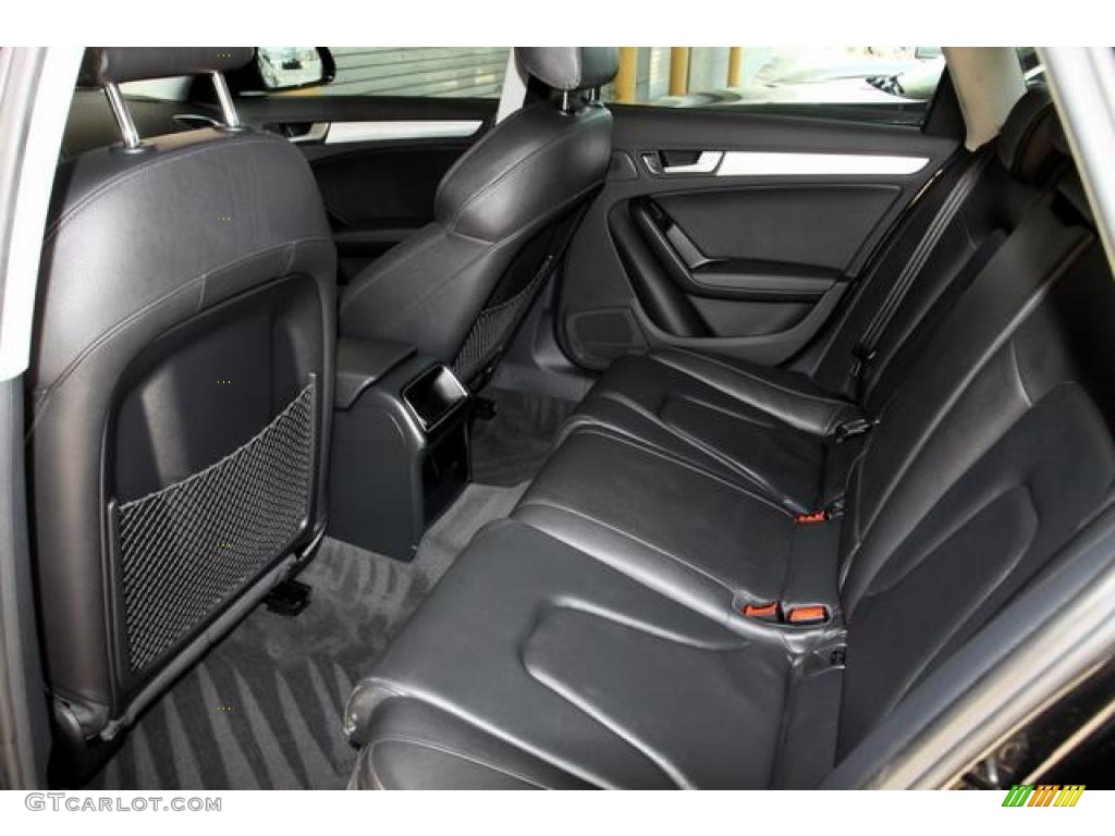 2009 A4 2.0T Sedan - Brilliant Black / Black photo #36