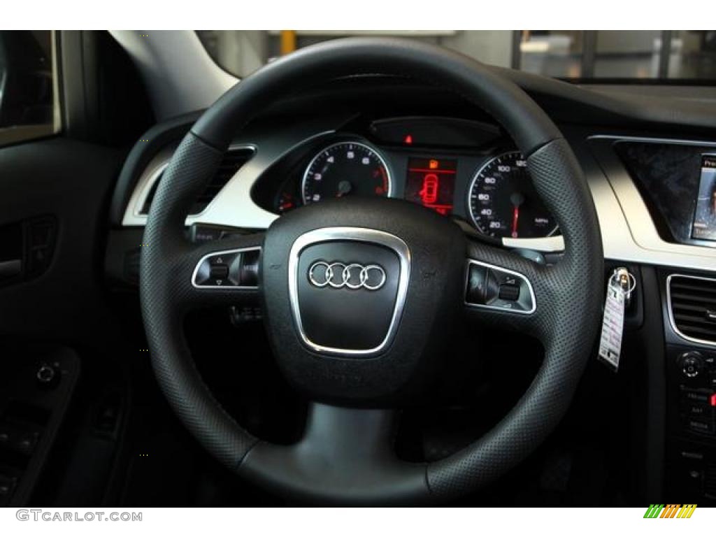 2009 A4 2.0T Sedan - Brilliant Black / Black photo #37