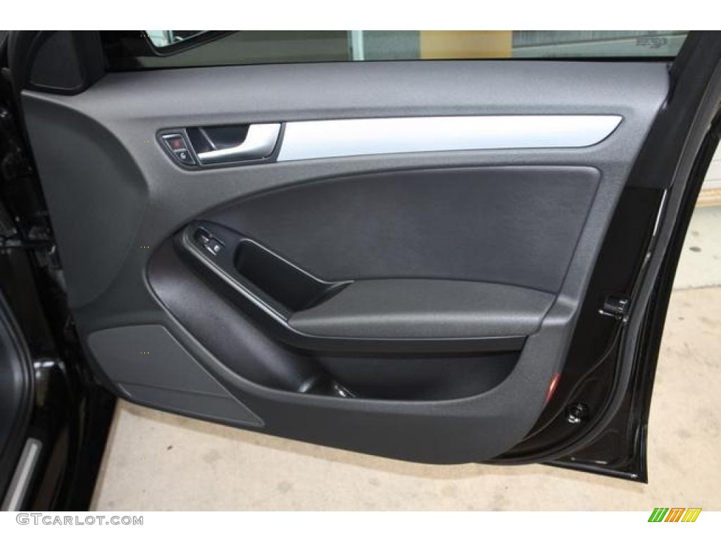 2009 A4 2.0T Sedan - Brilliant Black / Black photo #44