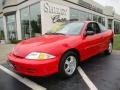 2002 Bright Red Chevrolet Cavalier LS Coupe  photo #1