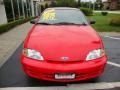 2002 Bright Red Chevrolet Cavalier LS Coupe  photo #2