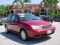 2005 Sangria Red Metallic Ford Focus ZX3 S Coupe  photo #1