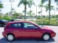 2005 Sangria Red Metallic Ford Focus ZX3 S Coupe  photo #5