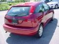 2005 Sangria Red Metallic Ford Focus ZX3 S Coupe  photo #6
