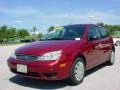 2005 Sangria Red Metallic Ford Focus ZX3 S Coupe  photo #13