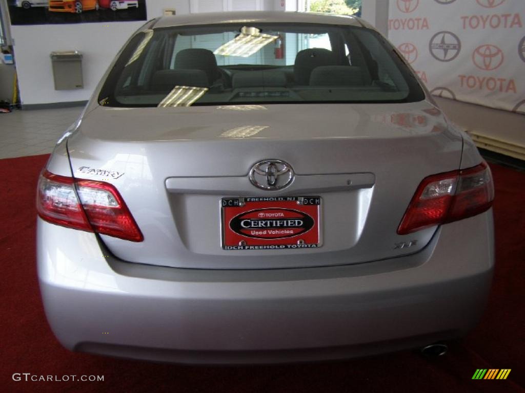2008 Camry XLE - Classic Silver Metallic / Ash photo #7