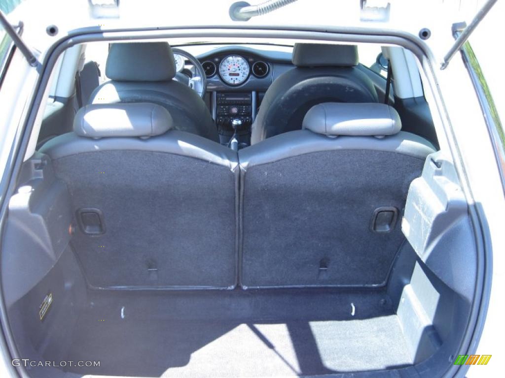 2004 Cooper Hardtop - Pepper White / Panther Black photo #20