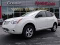 2010 Phantom White Nissan Rogue S 360 Value Package  photo #1