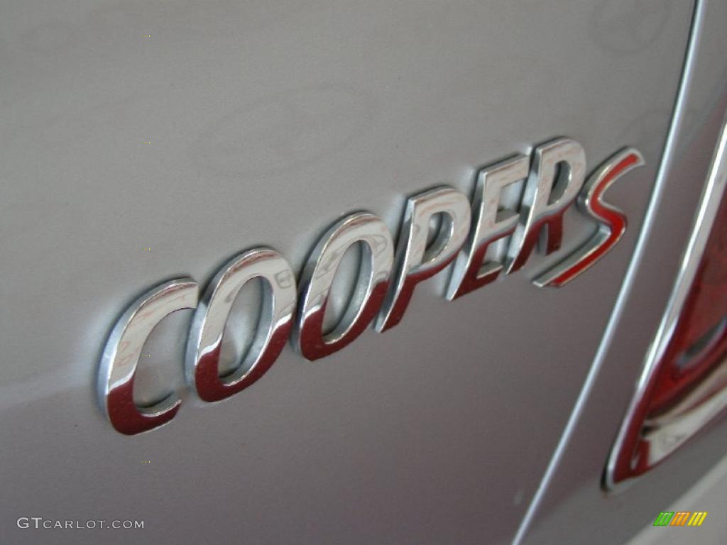 2007 Cooper S Hardtop - Pure Silver Metallic / Lounge Carbon Black photo #8