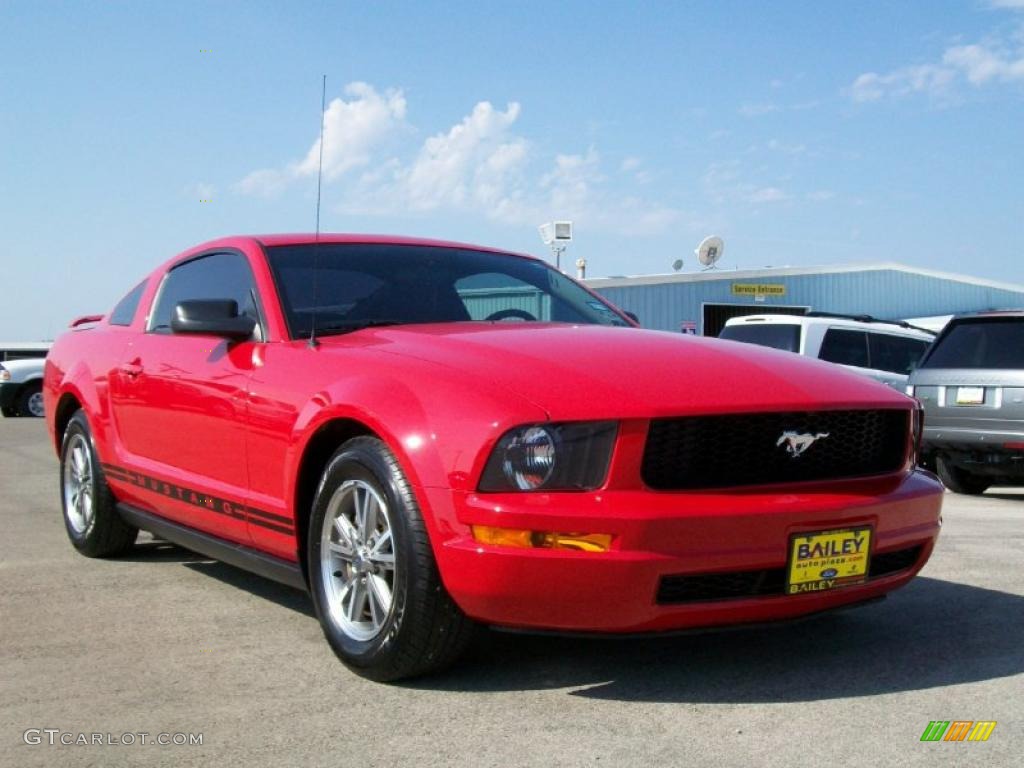 2005 Mustang V6 Premium Coupe - Windveil Blue Metallic / Dark Charcoal photo #6
