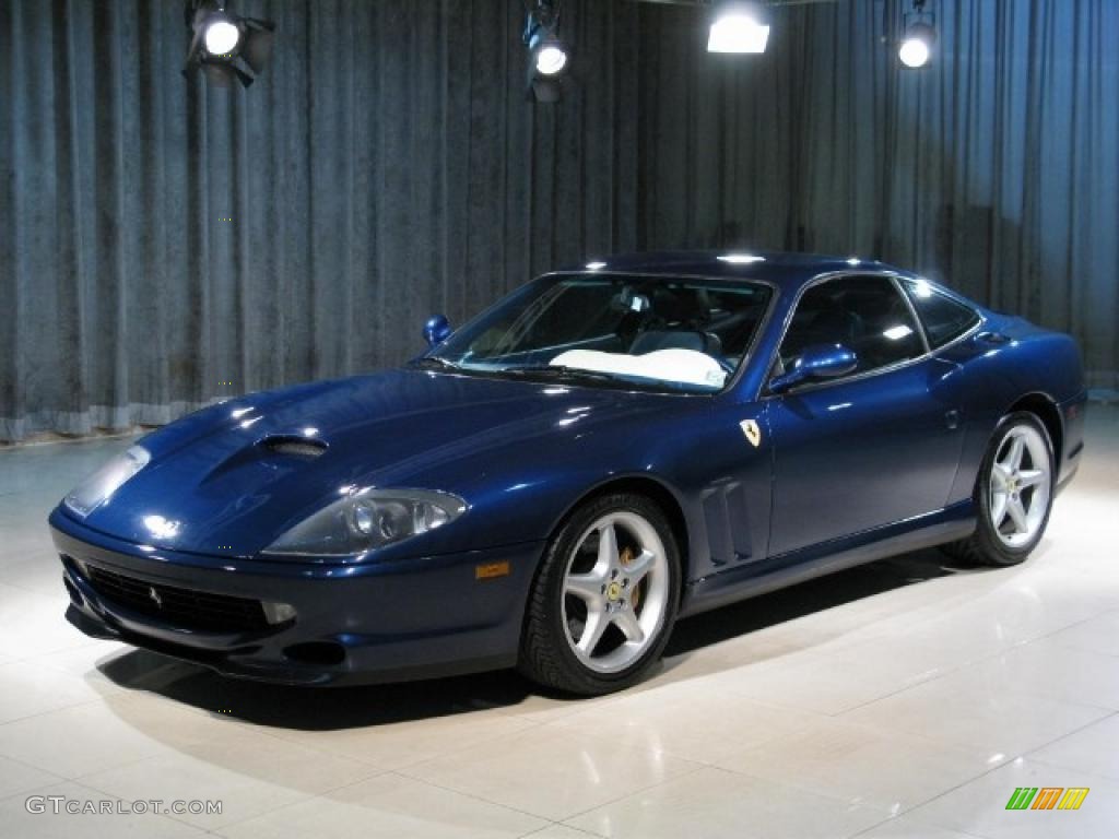 1999 550 Maranello  - Dark Blue Metallic / Blue/Cream photo #1