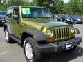 Rescue Green Metallic - Wrangler X 4x4 Photo No. 3