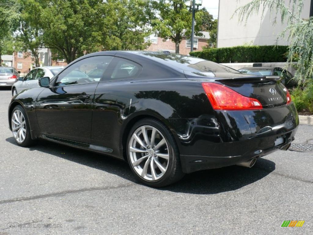 Black Obsidian 2009 Infiniti G 37 S Sport Coupe Exterior Photo #34925584