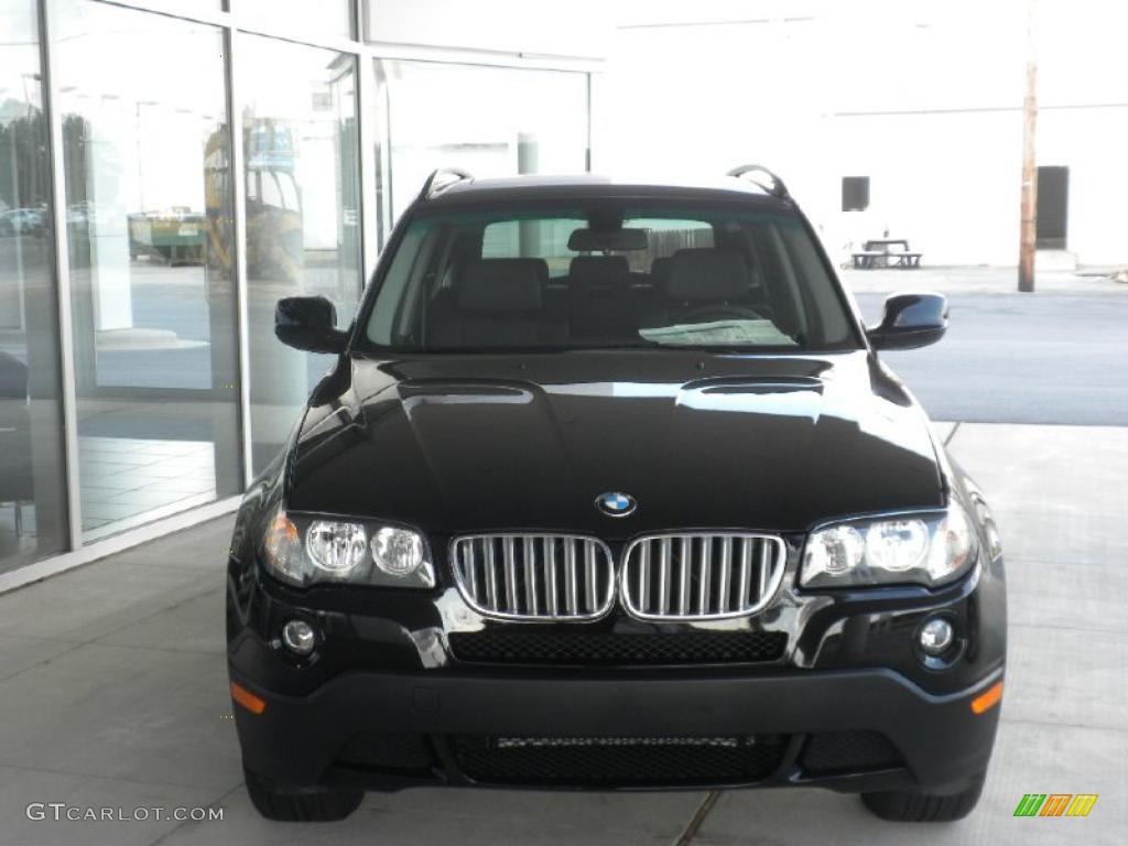 2010 X3 xDrive30i - Jet Black / Black photo #1