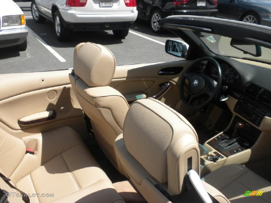 2004 3 Series 330i Convertible - Alpine White / Sand Montana Leather photo #15