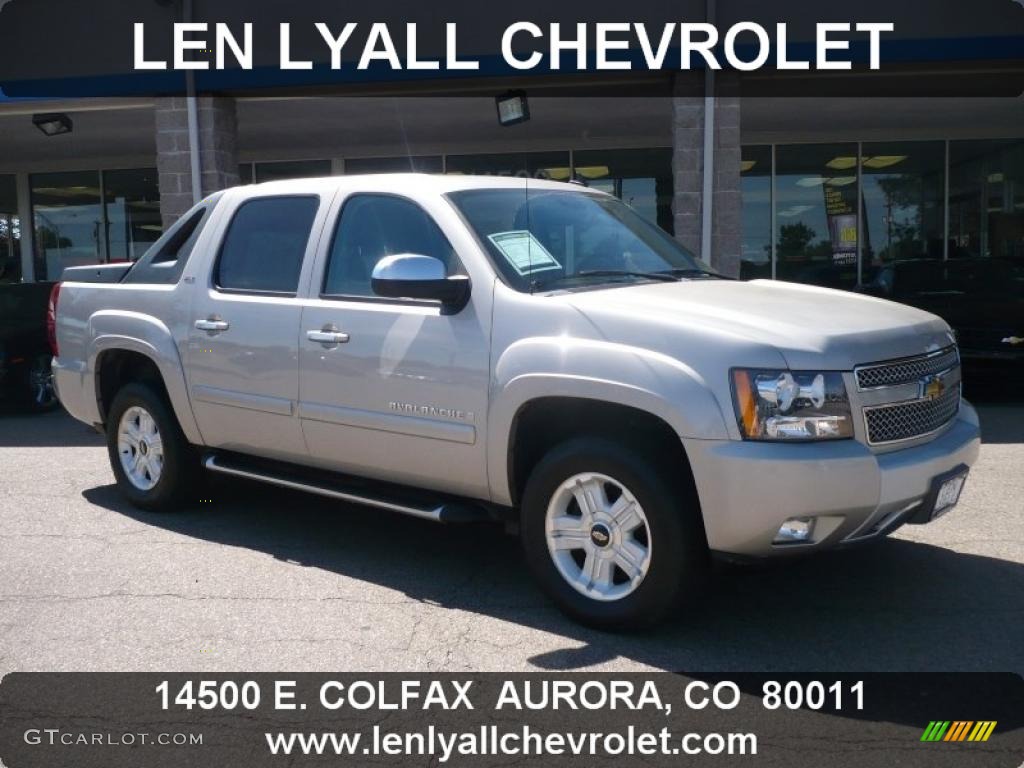 Silver Birch Metallic Chevrolet Avalanche