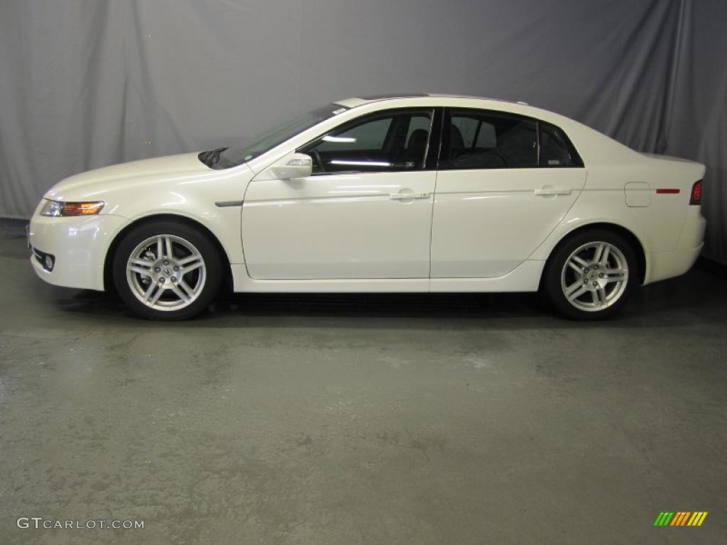 2008 TL 3.2 - White Diamond Pearl / Ebony photo #2