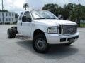 2006 Oxford White Ford F550 Super Duty XL SuperCab 4x4 Chassis  photo #5