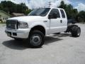 2006 Oxford White Ford F550 Super Duty XL SuperCab 4x4 Chassis  photo #6